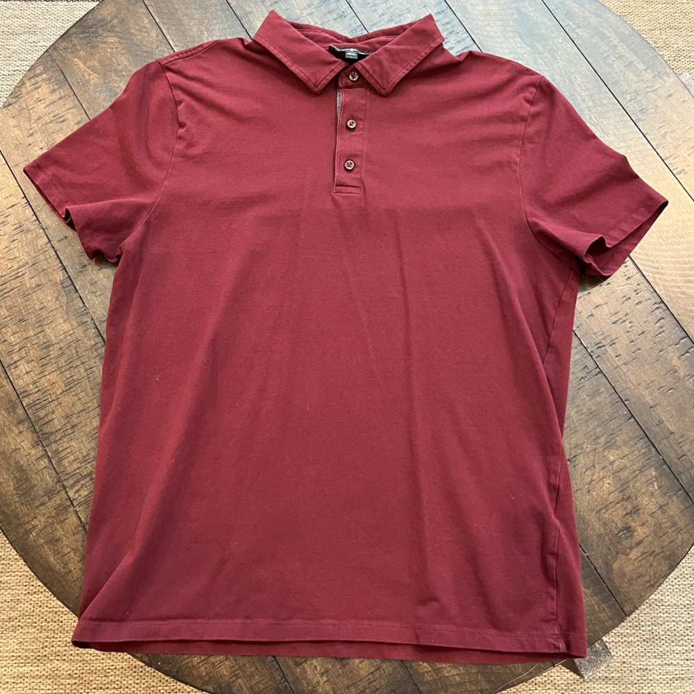 Express Men Maroon Polo